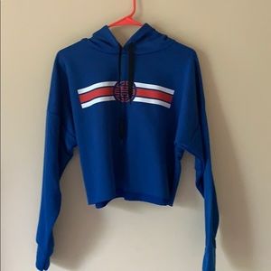 cropped hoodie